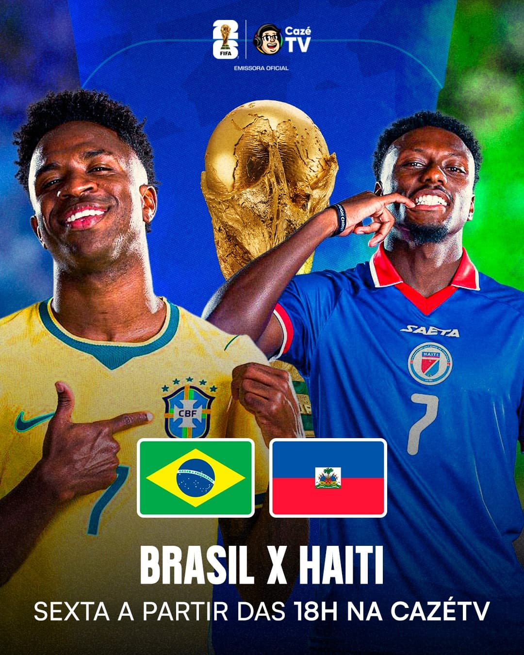 Brasil vai marcar mais de 3 golos contra o Haiti?